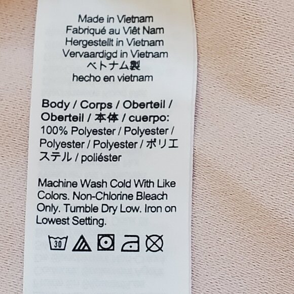 J Crew Women's light pink sleeveless top ruffle details SIZE - M - Picture 4 of 13